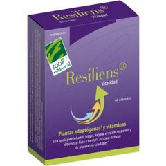 100% Natural Resiliens Vitality 60 capsules