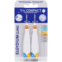 Elgydium Clinic Trio Compact Cepillos Interdentales 123