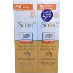 Solei spray solar infantil SPF50+ 150ml+150ml