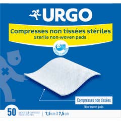 Urgo Compresa Estéril No Tejida 7.5x7.5cm 2x25 Sobres