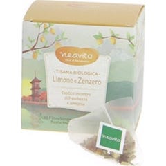 Neavita Limón Jengibre Bio Infusión 15x3 g