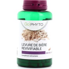 Go Phyto Revivable Bierhefe Bio 200 Kapsel