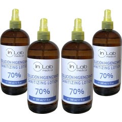 InLab Medical® hydroalkoholische Desinfektionslösung 500 ml x 4 Stk