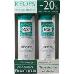 Keops Deodorante senza alcool 2x30ml