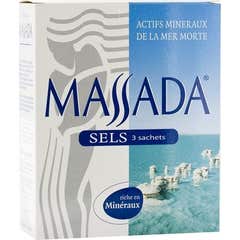 Massada Salt Bath Dead Sea 3x200g