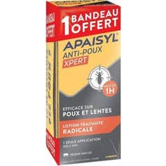 Lote Apaisyl Xpert Tratamiento de Piojos Lentos 200Ml+Banda