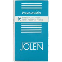 Jolen Banda Depiladora Cera Fría 16uds Jolen Banda Depiladora Cera Fría 16uds