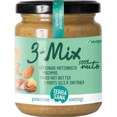 Terrasana 3-Mix Crema Frutos Secos Sin Cacahuete Bio 250g
