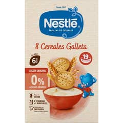 Nestlé 8 Cereals with Biscuit 0% Added Sugars 725 g