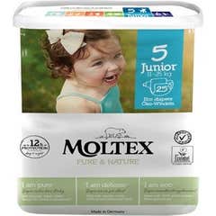 Moltex Pure & Nature Pañal Junior Talla 5 11-25Kg 25uds