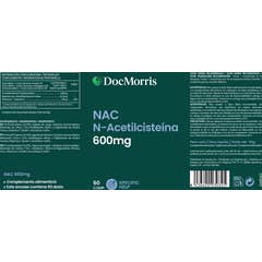 DocMorris NAC N-acetilcisteína 600mg 60comp