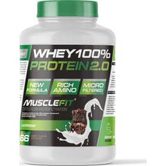 MuscleFit WHEY 100% Protein Creación de Músculo Sabor Brownie 2kg