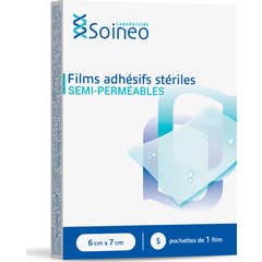 Soineo Pflaster Film Sterile Klebstoffe 10x12cm 5uts