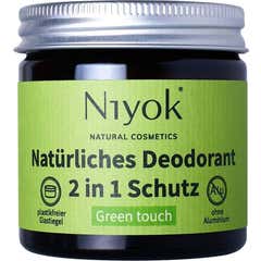 Niyok Green Touch Deodorant & Antiperspirant 2 in 1 40 ml