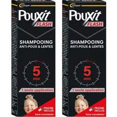 Pouxit Flash Champú 2x100ml