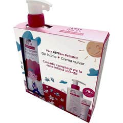 Letifem Pack Pediatric Gel Íntimo 250ml + Crema Vulvar 30ml Letifem Pack Pediatric Gel Íntimo 250ml + Crema Vulvar 30ml