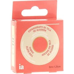 Interapothek Esparadrapo Tela Algodón 5mx1,25cm