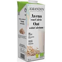 Amandin Bebida Vegetal de Avena con Calcio 6x1L