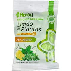 Herby Rebuçados Limão Plantas Com Vitamina C Sem Açucar 60g