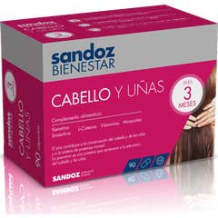Sandoz Bienestar Cabellos Y Uñas 90 Caps
