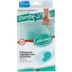 Comforsil silicone heel cup with spur cup T-41-43 2 uts