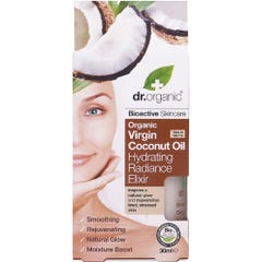 Dr Organic Elixir Hidratación Aceite de Coco Orgánico 30ml Dr Organic,  (Código PF )