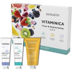 Bioearth Zestaw Witaminy Clear i Regenerujący 3 szt.