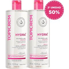 Topicrem Agua Micelar Suave 2x400 ml
