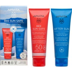 Apivita Bee Sun Safe Pack Viaje Hydra Fresh SPF50+ + After Sun
