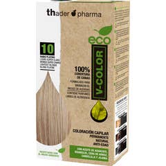 Thader Pharma Kit Eco V-Color Tinte 10 Rubio Platino