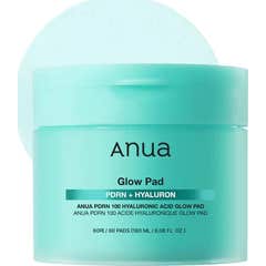 Anua PDRN 100 Hyaluronic Acid Glow Pad 60 uds