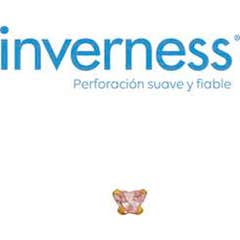 Inverness Pendiente 24K 896-10 Mariposa Rosa