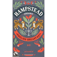 Hampstead Tea English Breakfast Infusión Bio 20 Sobres