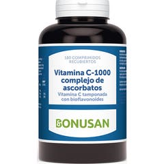 Bonusan Vitamina C 1000 Complejo de Ascorbatos 180comp