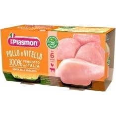 Plasmon Omog Pollo/Vtl 4X80G