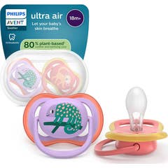 Philips Avent Ultra Air Chupete Camaleón Mono 18M+ 2uds