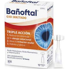 Reva Bañoftal Irritierte Augen 15x0,5 ml