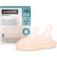 Suavinex Zero Zero Tetina Lactancia Anticólico 0+ S U 2uds
