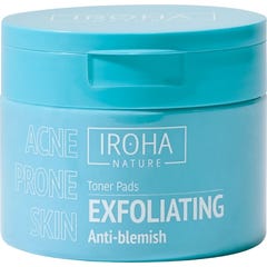 Iroha Nature Acne Prone Skin Discos Tónico Exfoliante 50 uds