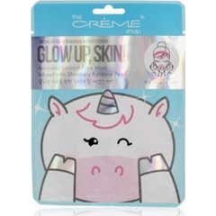 The Crème Shop Glow Up, Skin! Podświetlająca maska do twarzy jednorożca 25g