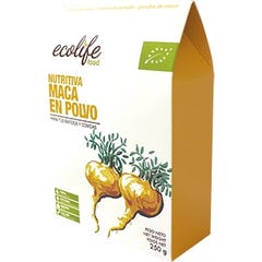 Ecolife Food Maca Pulver Rød Bio 250g