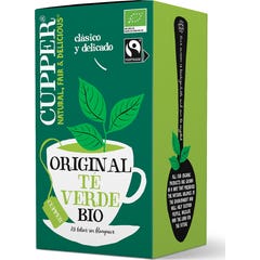 Cupper Te Verde Infusion Bio C.Justo 20uds