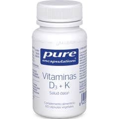 Pure Encapsulations Vitamine D3+K 60 caps