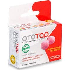 OtoTap ear plugs wax 6 uts.