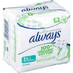 Always Serv Per Bio Cot Norm+ 12 units