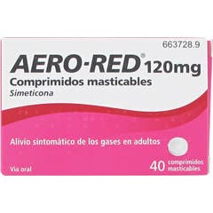 Aero Red 120mg 40comp masticables