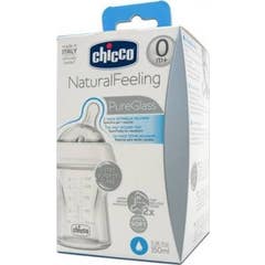 Chicco BIB NAT-FEEL VTR 0M+ 150ML