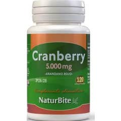 Naturbite Cranberry Arandano Rojo 5000mg 120comp Naturbite Cranberry Arandano Rojo 5000mg 120comp