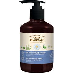 Green Pharmacy Gel Higiene Íntima Camomila Alantoína 370 ml