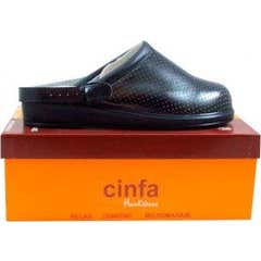 Cinfa Hankshoes Blue Comfort Clog N41